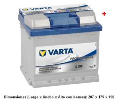 Varta LFS52 - BATERIA PROFESSIONAL STARTER 12 52AH 470EN