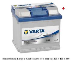  LFS52 - BATERIA PROFESSIONAL STARTER 12 52AH 470EN