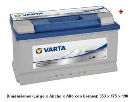  LFS95 - BATERIA PROFESSIONAL STARTER 12V 95AH 800EN