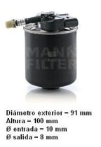 Mann WK8209 - [*]FILTRO COMBUSTIBLE