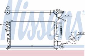  61313A - RADIADOR CITROEN XSARA 1.4-1.8 98-