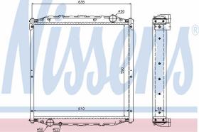 NISSEN 62877A - RADIAD.MAN L 2000 (93-) (+)