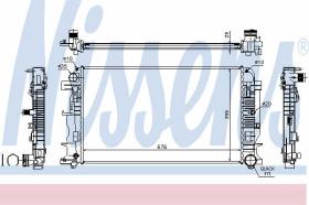 NISSEN 67156A - RADIAD.AUWARTER CITYSTAR (+)