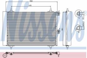 NISSEN 94870 - CONDENS.CIT.BERLINGO(02-)1.6 HDI(+)