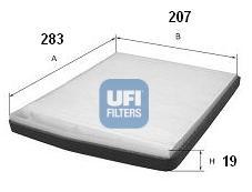 Ufi 5320500 - FILTRO HABITACULO RENAULT