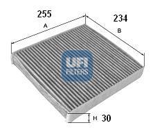 Ufi 5421900 - FILTRO HABITACULO CARBON ACT.