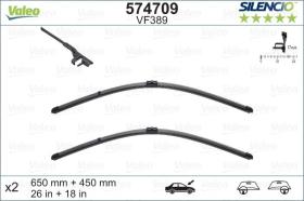  574709 - VF389 650-450MM X2 SILENCIO PLANA