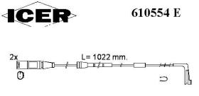 Icer 610554E - AVISADOR DE FRENO