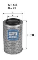 Ufi 2767900 - FILTRO AIRE