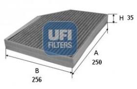 Ufi 5422200 - FILTRO AIRE HAB.CARB.ACT.