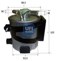 Ufi 5541800 - FILTRO CARBURANTE