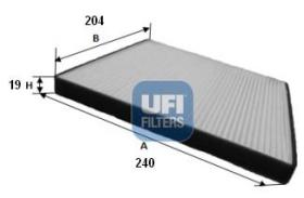 Ufi 5320800 - FILTRO DE HABITACULO
