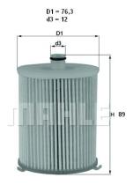 Mahle KX2454D - FILTRO DE COMBUSTIBLE