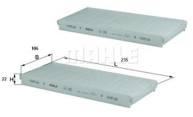 Mahle LA235S - FILTRO DE HABITACULO   [*]