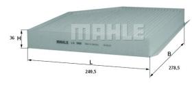 Mahle LA386 - [*]FILTRO HABITACULO