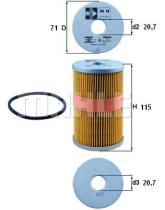  OX18D - [*]ELEM.FILTRANTE ACEITE