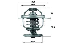 Mahle TX10987D - TERMOSTATO