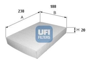 Ufi 5319100 - FILTRO HABITACULO