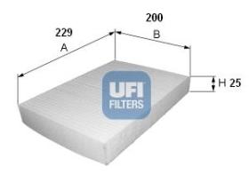 Ufi 5320900 - FILTRO HABITACULO