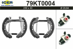  79KT0004 - KIT DE FRENOS PREMONTADO