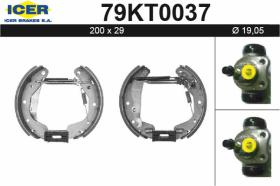 Icer 79KT0037 - KIT DE FRENOS PREMONTADO