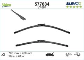 Valeo 577884 - VF884 700-700MM X2 SILENCIO PLANA