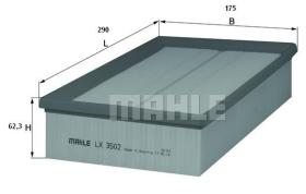 Mahle LX3502 - FILTRO DE AIRE        [*]