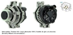 Cevam 9379 - ALTERNADOR HONDA