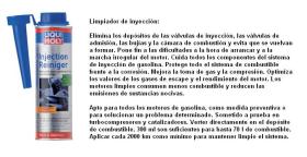  2522 - LIMPIADOR DE INYECTORES GASOLINA 300 ML