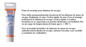  2835 - PASTA DE MONTAJE PARA ESCAPES 150GR
