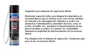 LIQUI MOLY 5168 - LIMPIADOR SISTEMA ADMISION DIESEL 400 ML