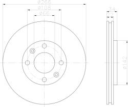 BREMBO 09869514 - DISCOS DE FRENO DELANTEROS