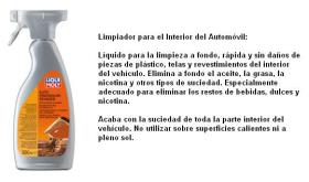 LIQUI MOLY 1547 - LIMPIADOR INTERIOR AUTOMOVILES 500 ML