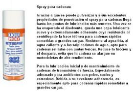 LIQUI MOLY 3581 - SPRAY PARA CADENAS 200 ML