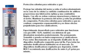 LIQUI MOLY 4012 - PROTECTOR VALVULAS PARA VEHICULOS A GAS 1 LITRO