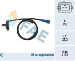  78021 - SENSOR VELOCIDAD RUEDA - ABS