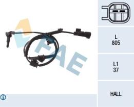  78110 - SENSOR VELOCIDAD RUEDA - ABS