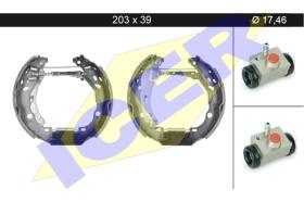  79KT0054 - KIT DE FRENOS PREMONTADO