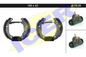 Icer 79KT0059 - KIT DE FRENOS PREMONTADO