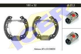 Icer 79KT0014 - KIT DE FRENOS PREMONTADO