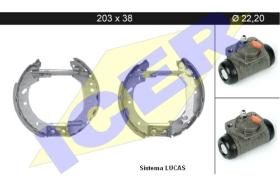  79KT0021 - KIT DE FRENOS PREMONTADO