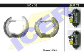 79KT0024 - KIT DE FRENOS PREMONTADO