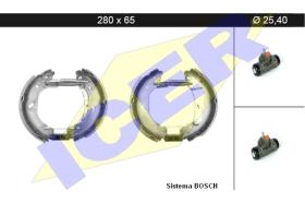 Icer 79KT0083 - KIT DE FRENOS PREMONTADO