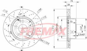 Icer 78BD30542 - DISCOS DE FRENO DELANTEROS