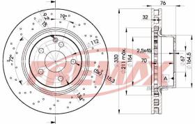 Icer 78BD50382 - DISCOS DE FRENO DELANTEROS