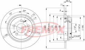 Icer 78BD30552 - DISCOS DE FRENO TRASEROS