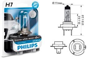  12972WHVB1 - LAMPARA H7 WHITE VISION