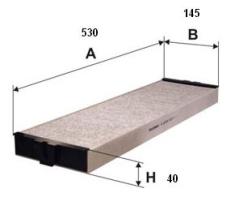 FILTRON K1137A - FILTRO HABITACULO CARBON ACTIVO [*]