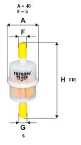 FILTRON PS822 - FILTRO COMBUSTIBLE [*]