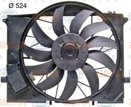 Hella 8EW351105091 - VENTILADOR DEL RADIADOR MB W220 REF